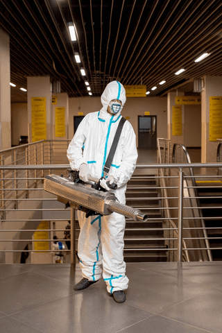 FixIt technician operating facility equipment