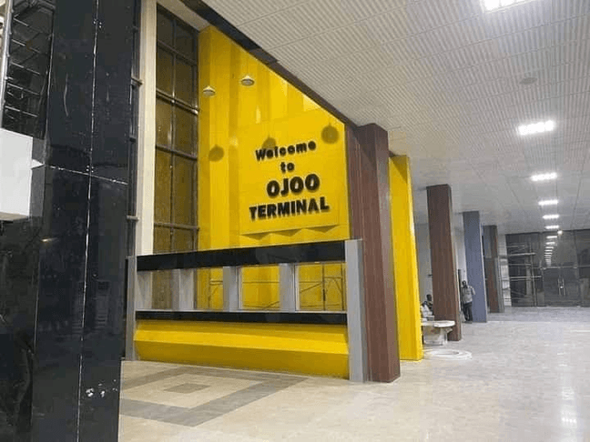 Ojoo Bus Terminal in Ibadan, Oyo State